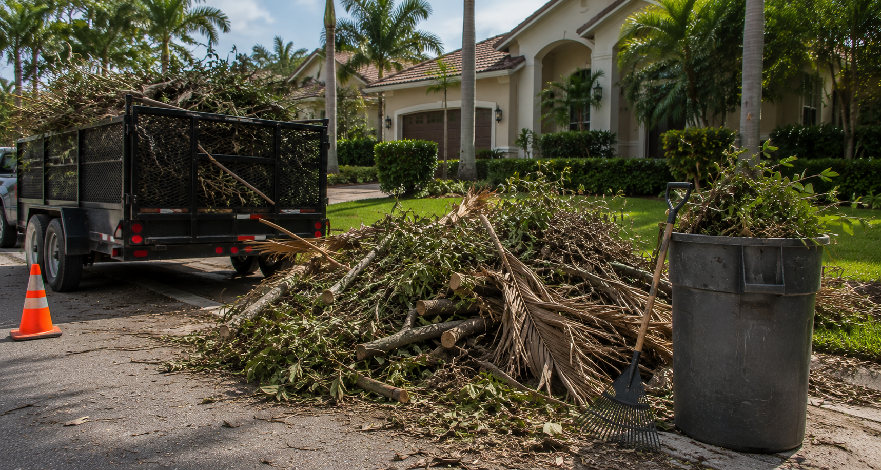 yard cleanup in Palm Bay, FL